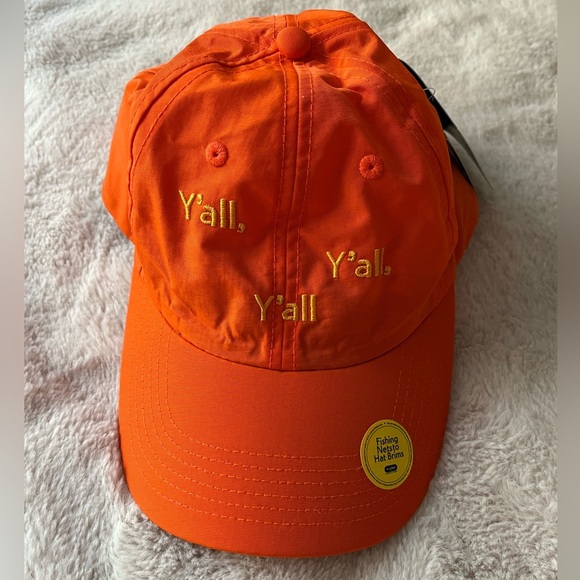 NWT Outdoor Voices x YMCA Y’all Hat Orange HTF - Picture 1 of 8